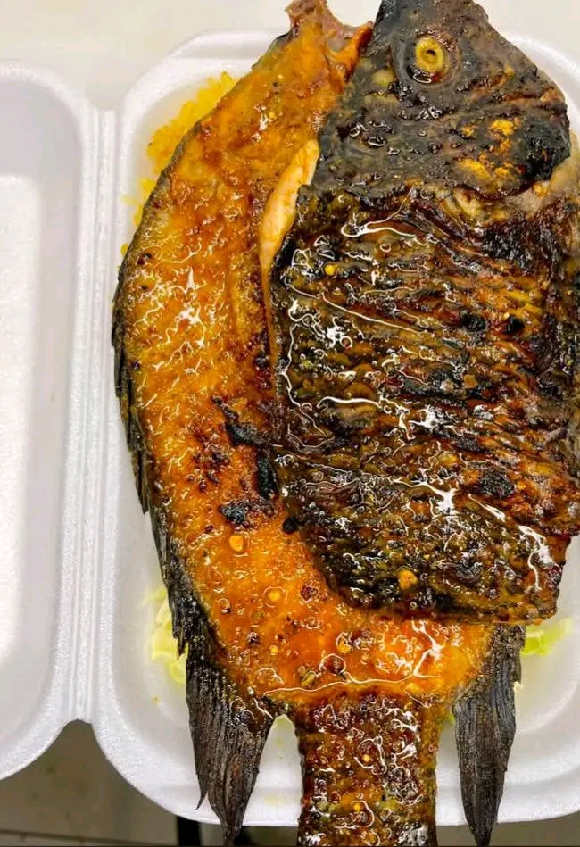 Grilled fish